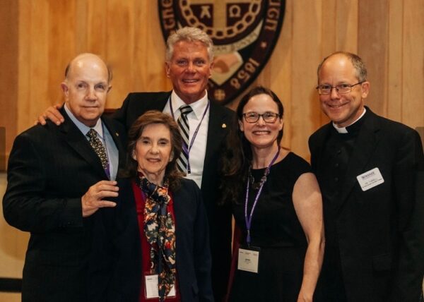 Bruce Culver, Elaine Culver, Brad Neary, Jennie Turrell, The Very Rev. James Turrell, Vice Provost & Dean, at a special celebration for Sewanee: The University of the South acquiring a Heritage Edition.