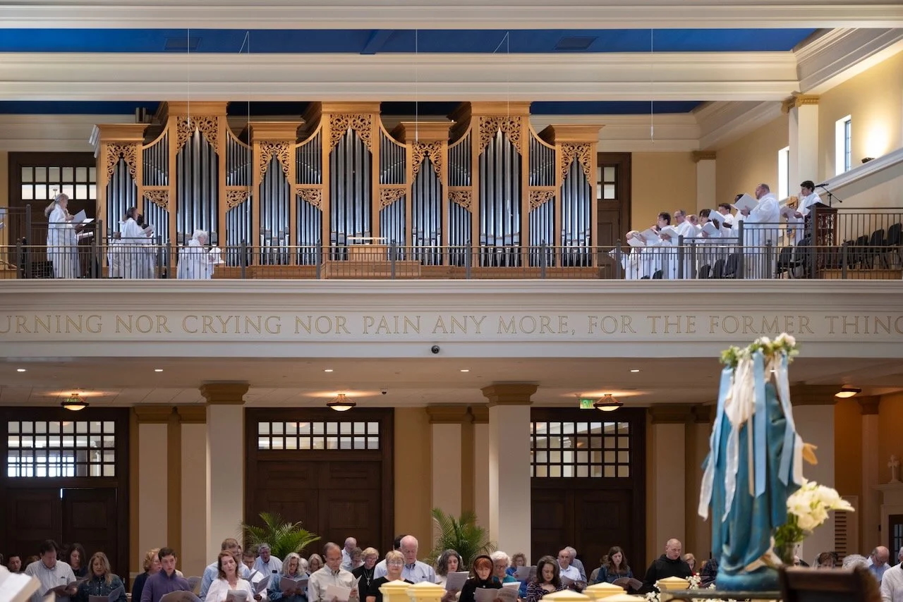 Opus 1 is blessed at St. Michael the Archangel Catholic Parish in Kansas.